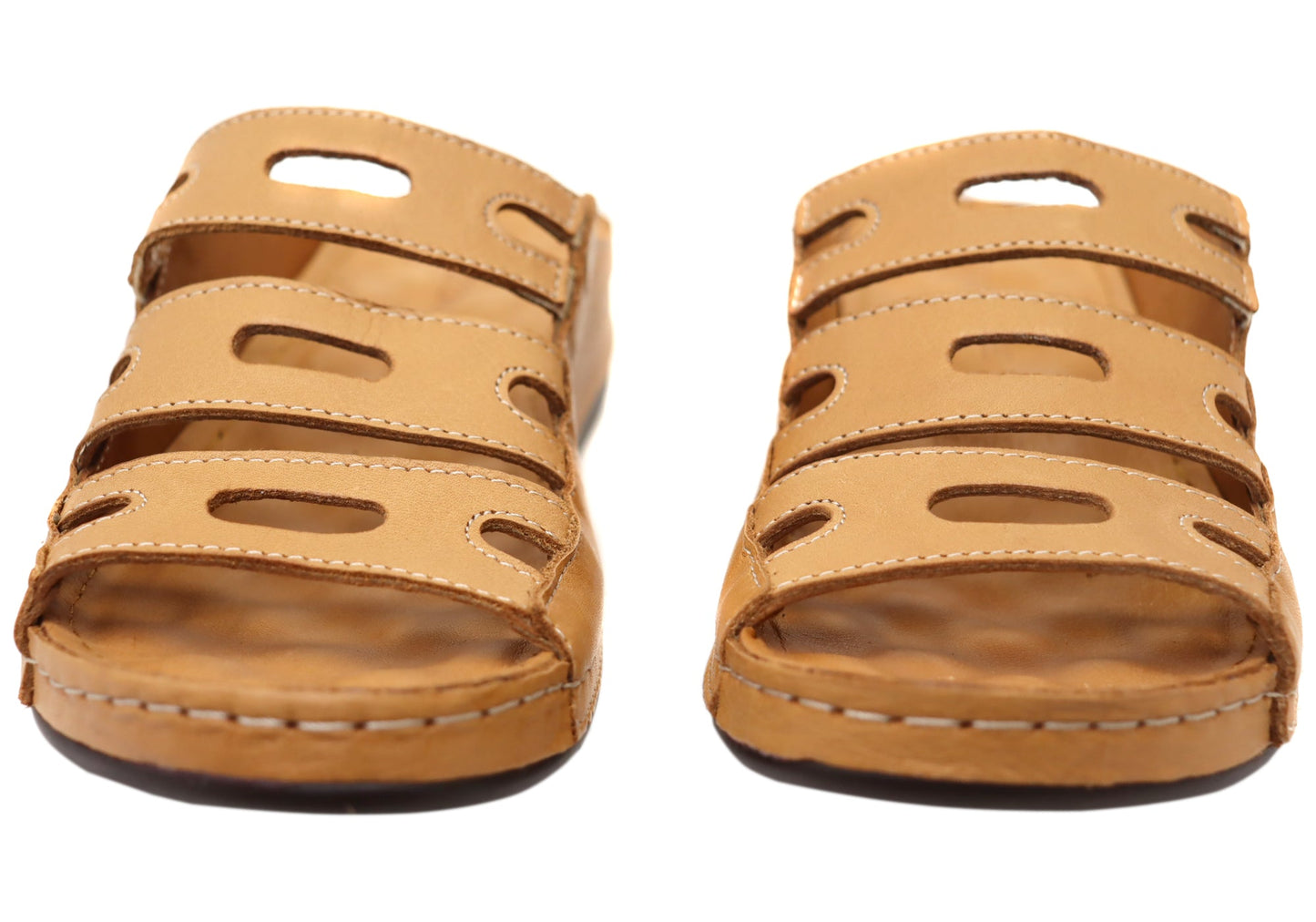 Orizonte Vividadventure Womens Comfort European Leather Slides Sandals