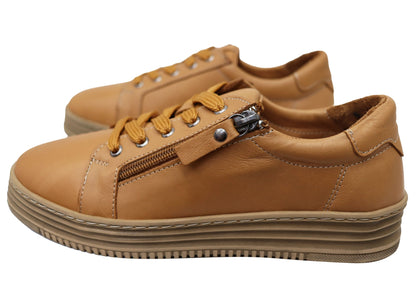 Cabello Comfort Cyra Womens Leather European Leather Casual Shoes