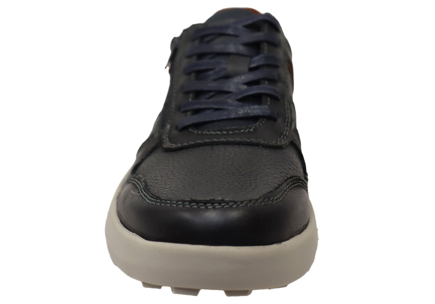 Explorer Mark Mens Comfortable Leather Lace Up Casual Shoes