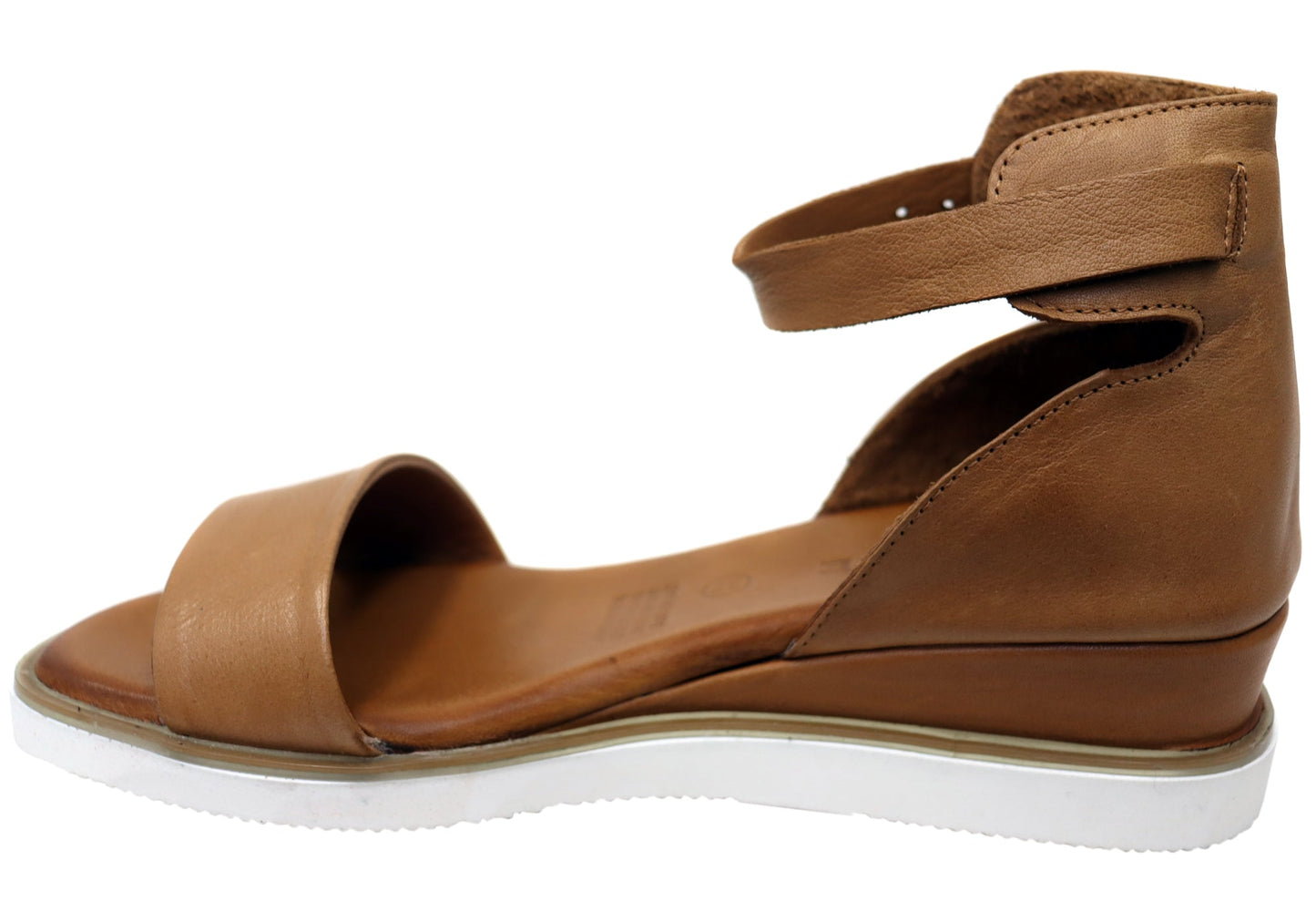 Orizonte Charmchase Womens Comfortable European Leather Wedge Sandals