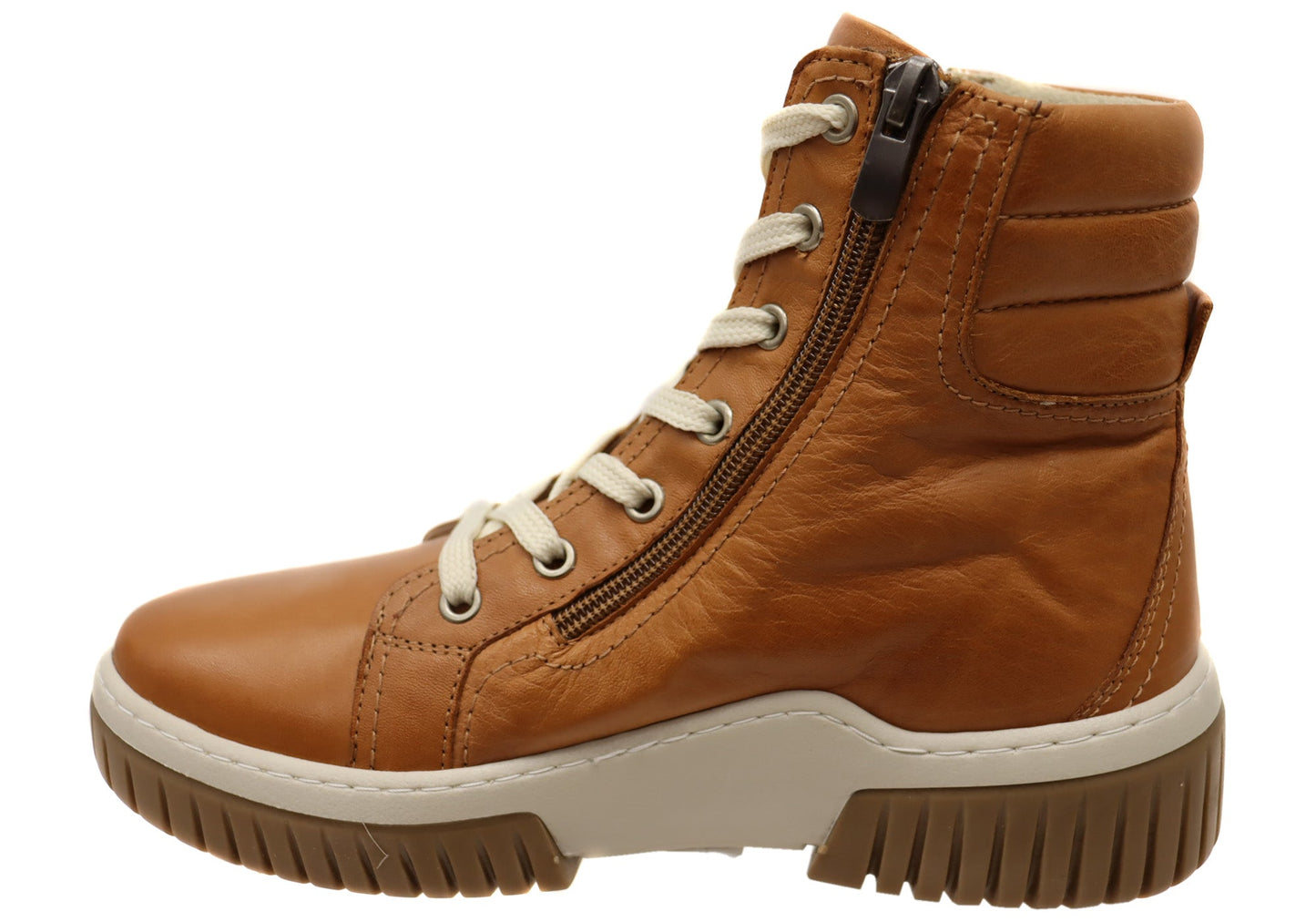 Cabello Comfort Petra Womens European Comfortable Leather Boots