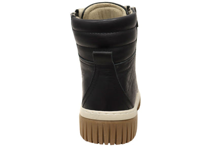 Cabello Comfort Petra Womens European Comfortable Leather Boots