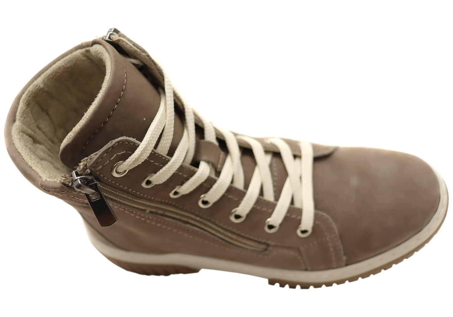 Cabello Comfort Petra Womens European Comfortable Leather Boots