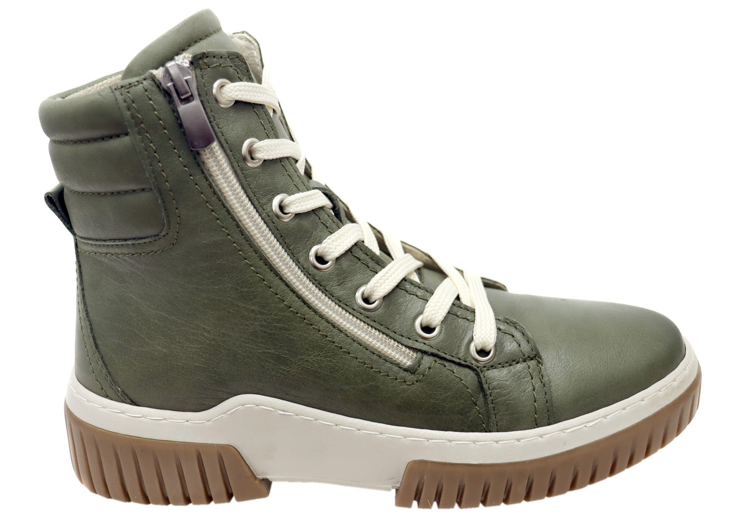 Cabello Comfort Petra Womens European Comfortable Leather Boots