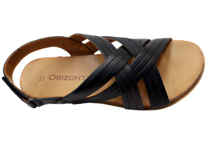 Orizonte Amaracomfort Womens Comfortable European Leather Sandals