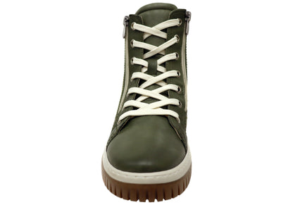Cabello Comfort Petra Womens European Comfortable Leather Boots