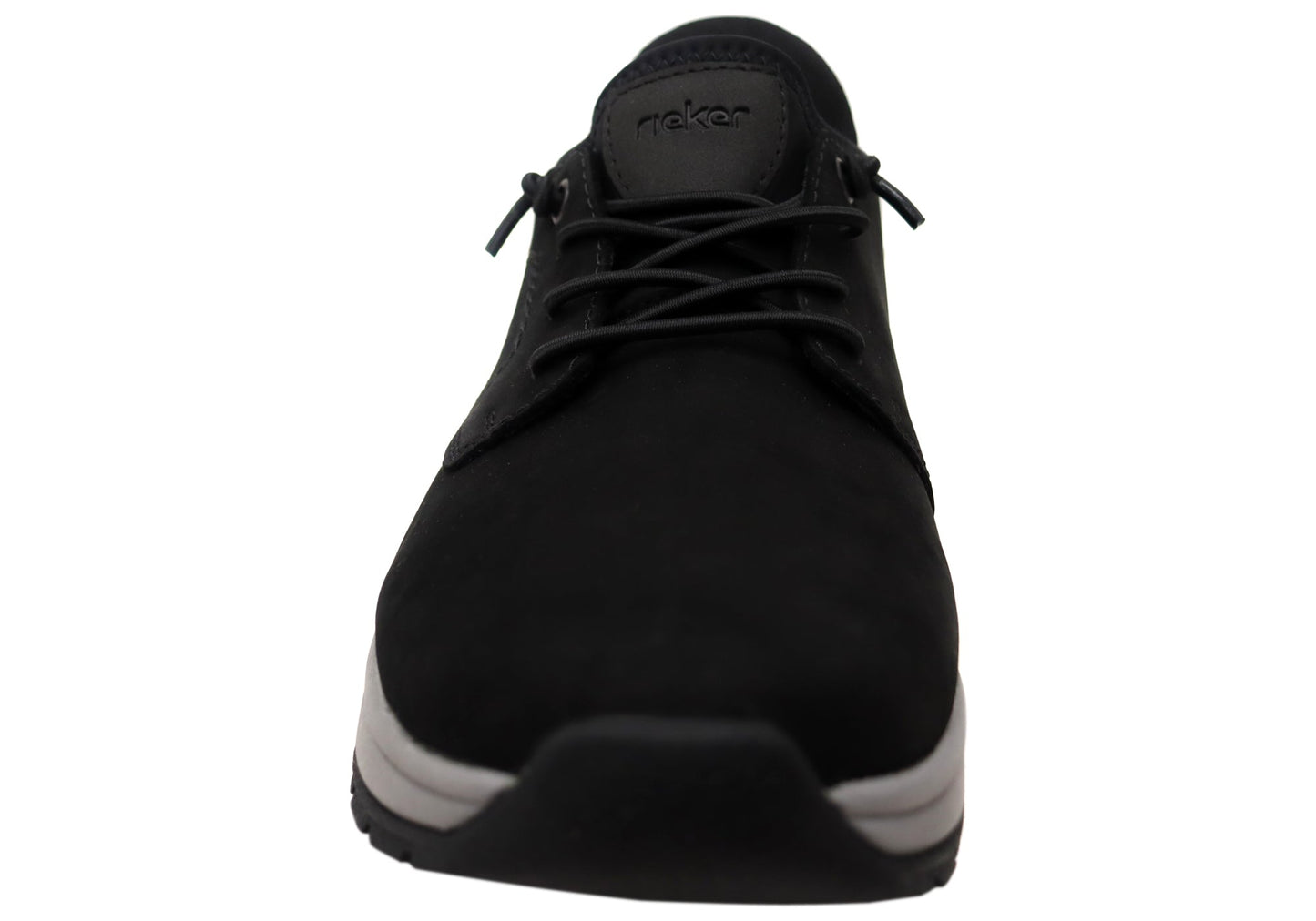 Rieker Mens 11050 Comfortable Leather Extra Wide Fit Slip On Shoes