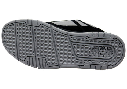 DC Shoes Mens Stag Comfortable Leather Lace Up Shoes Black Grey Green