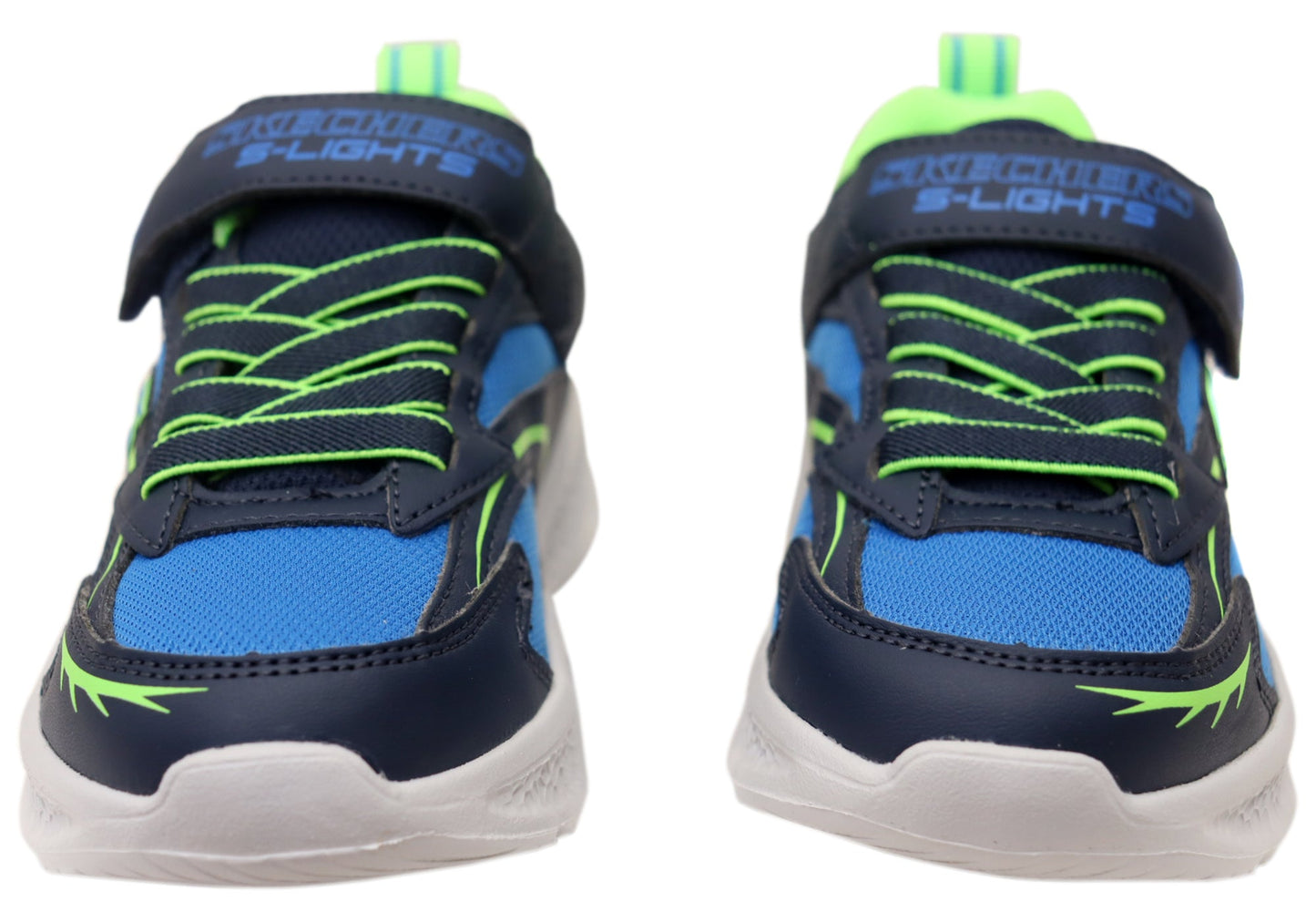 Skechers Kids Boys S Lights Skechers Meteor Lights Glow Strider Shoes