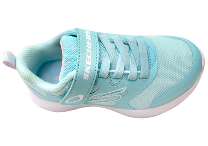Skechers Kids Girls Go Run 400 V2 Vuel 228 Comfortable Shoes Mint