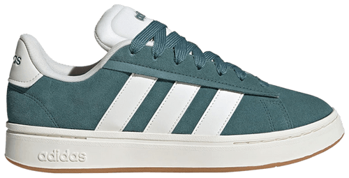 Adidas Men's Teal Grand Court Alpha Sneakers, JQ3007