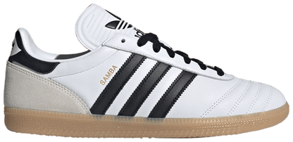 Adidas Originals Men's White/Black Samba JP Sneakers, JQ9055