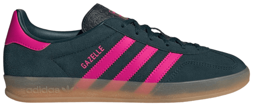 Adidas Originals  Women's Gazelle Indoor Shoes, Green, JS1416