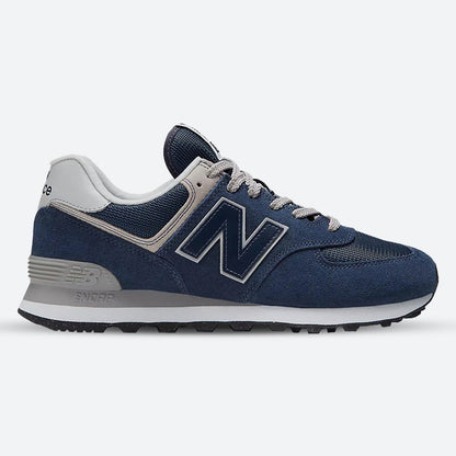 Men's Wide Fit New Balance ML574EVN Walking/Running Trainers - Exclusive - Navy ENCAP Width 4E