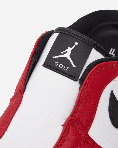 Air Jordan Mule Golf Shoes White / Varsity Red / Black
