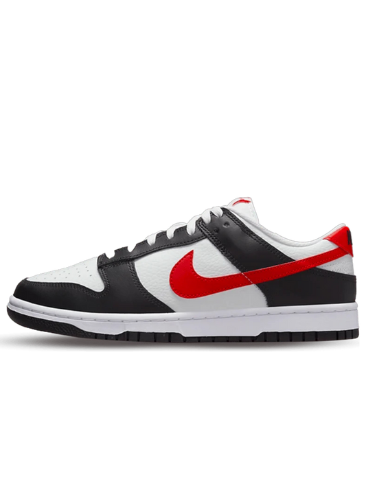 Nike Dunk Low Retro Red Swoosh Panda