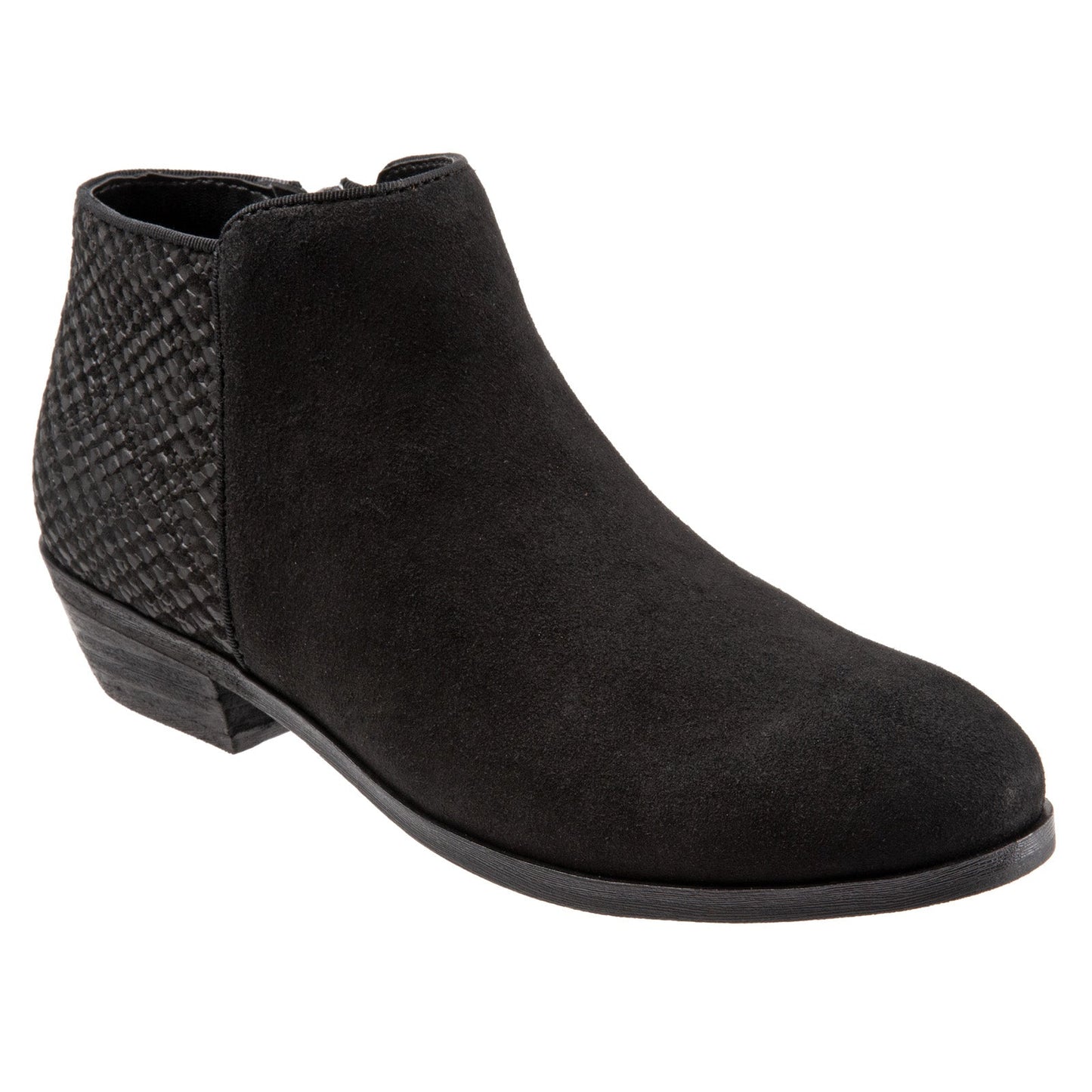 Softwalk Rocklin S1457-030 Womens Black Narrow Ankle & Booties Boots