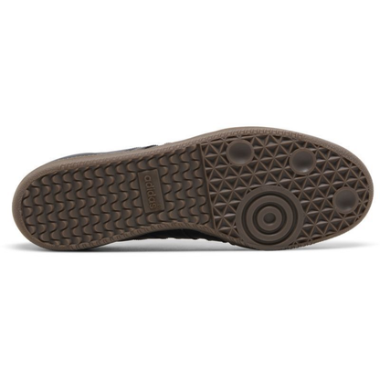 Adidas Originals Men's Samba OG Sneakers, Core Black / Core Black / Gum, IE3438
