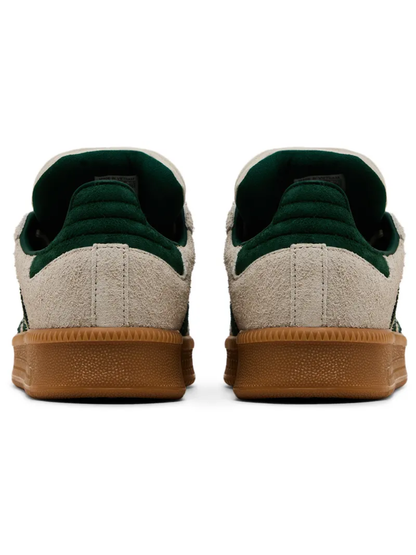 Adidas Originals Men's Samba Sneakers, Putty Grey / Collegiate Green / Gum, JI3197