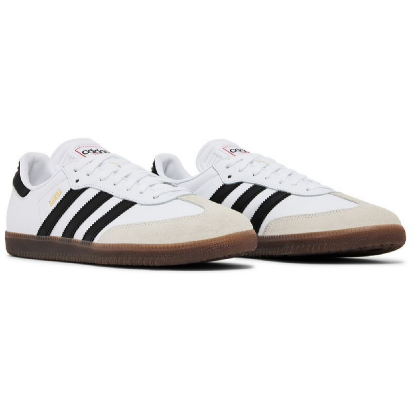 Adidas Originals Men's White Samba Indoor Sneakers, IH6001