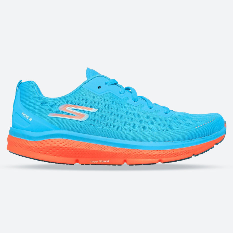 Men's Wide Fit Skechers 246005 Go Run Ride 9 Trainers