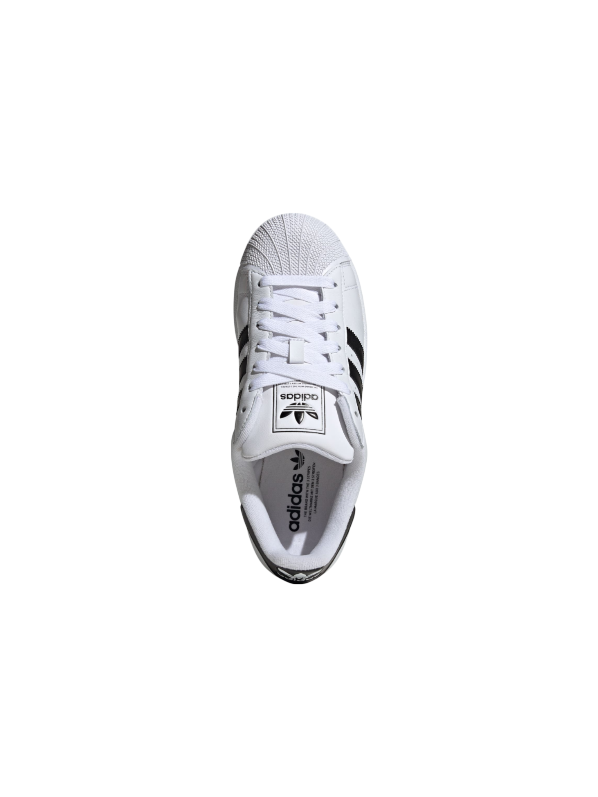 Adidas Originals Men's White Superstar II Sneakers, IH8659 (Damaged Box)