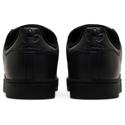 Adidas Originals Men's All Black Superstar II Sneakers, JI0081