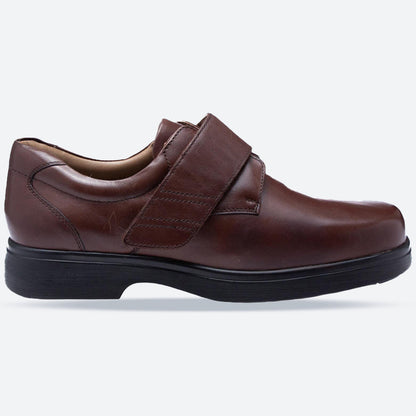 Mens Wide Fit Tredd Well Roger Velcro Shoes