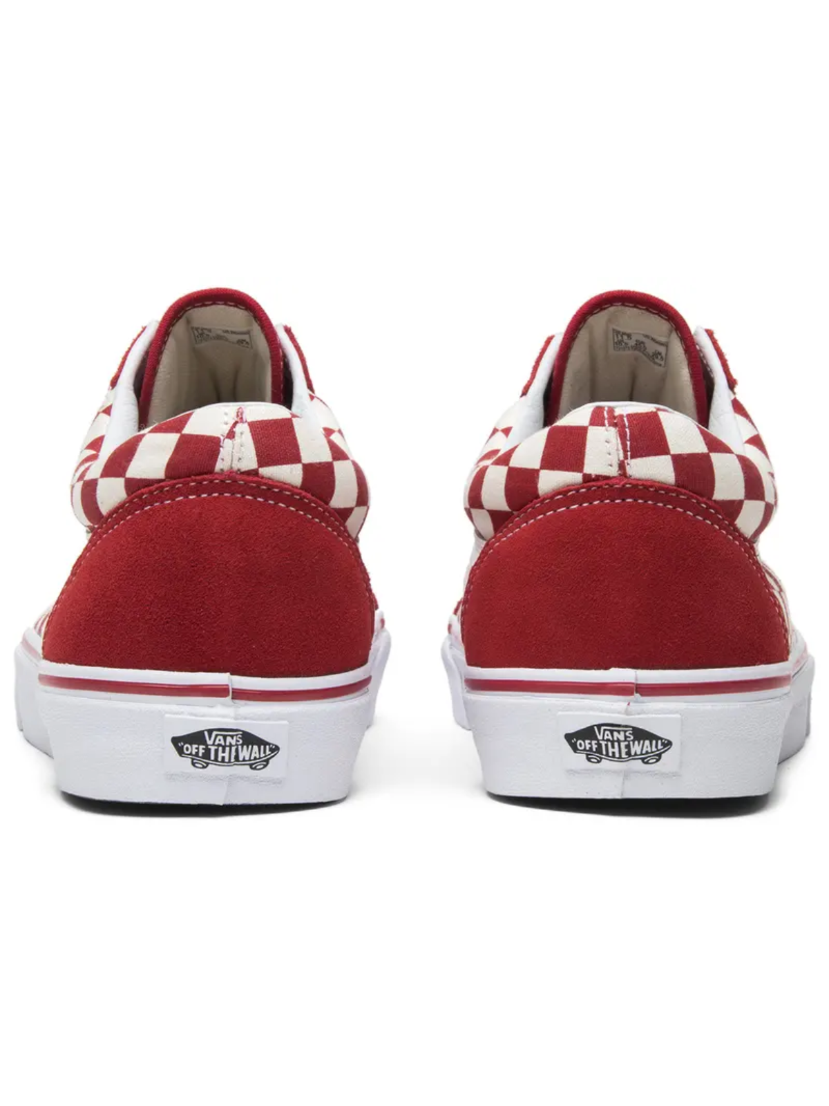 Vans Men's Old Skool Sneakers, Red Checkerboard, VN0A38G1P0T