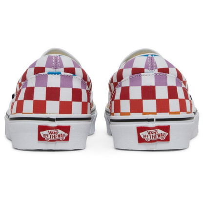 Vans Men's Classic Slip‑On Canvas Sneakers, Rainbow, VN0A3UT7U09