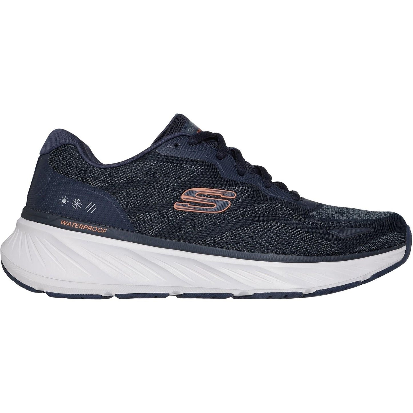Men's Relaxed Fit Skechers 232842 Waterproof Edgeride Konzo Trainers