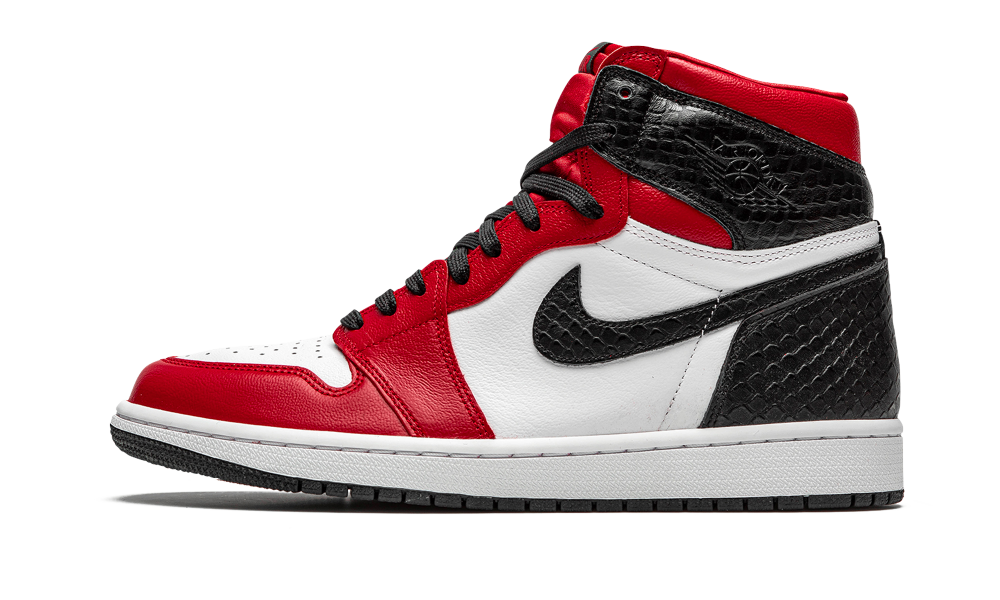 Jordan 1 High Satin Snake