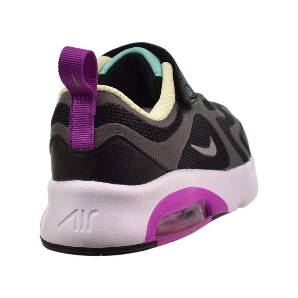 Nike Air Max 200 (TD) Toddlers' Shoes Black/Metallic Silver at5629-004