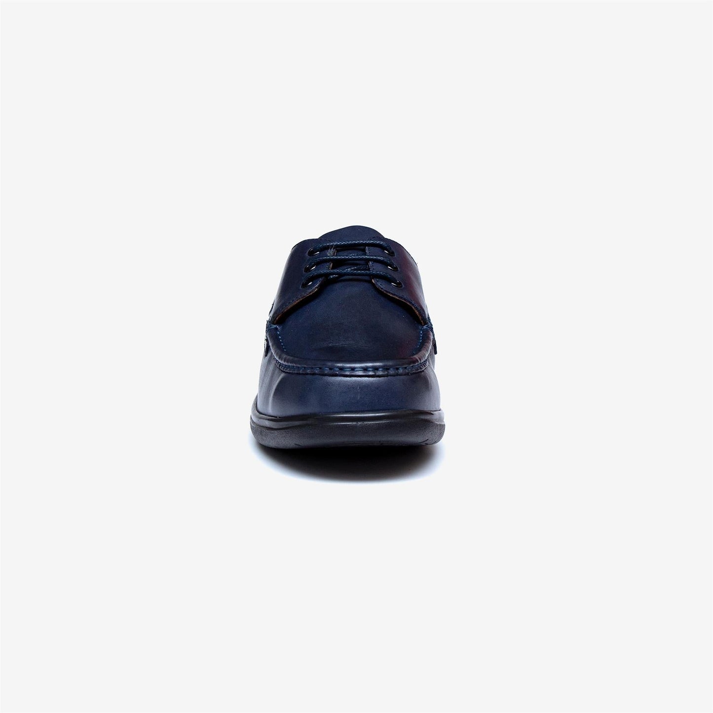 Mens Wide Fit Tredd Well Dean Shoes Navy Boat Shoes