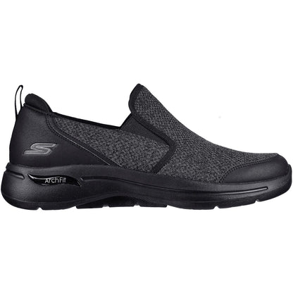 Men's Wide Fit Skechers 216183 Go Walk Arch Fit Trainers