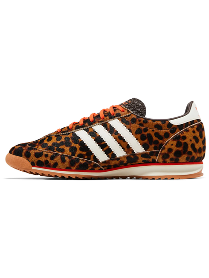 Adidas Women's Leopard Print SL 72 Sneakers, JI0189 (Damaged Box)