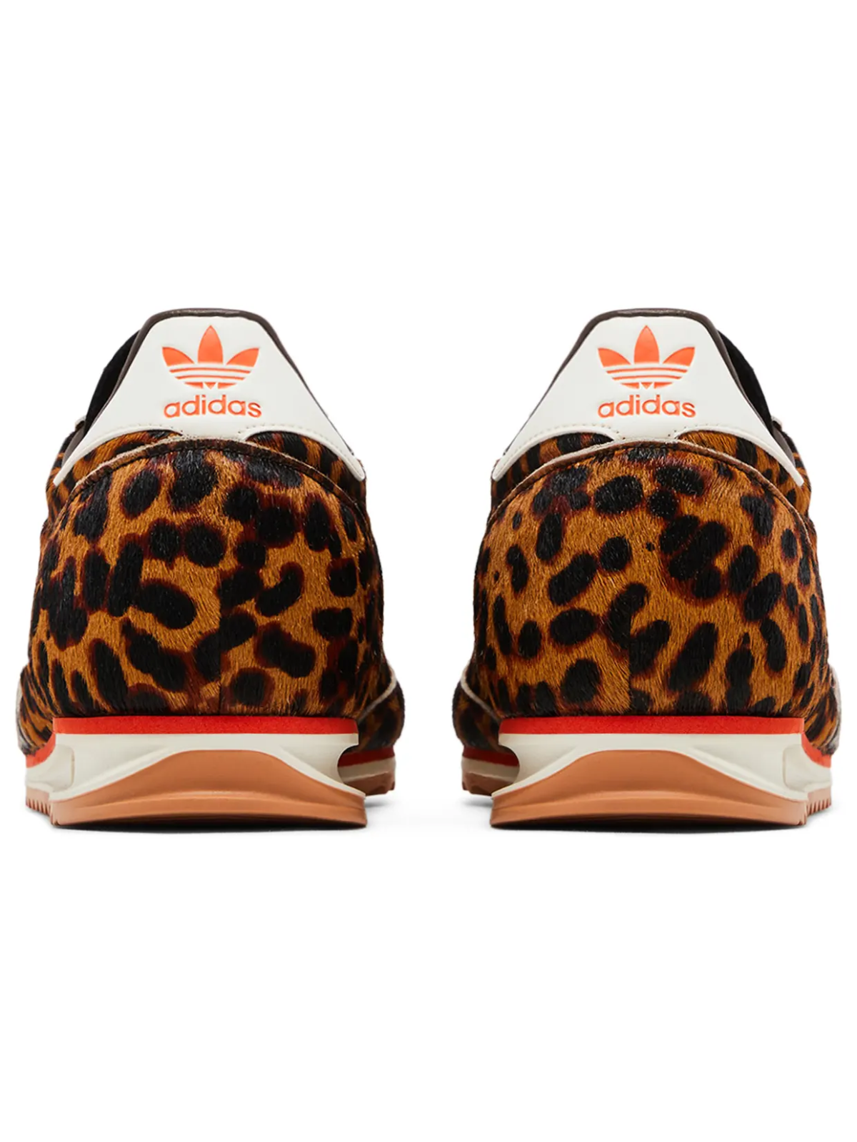 Adidas Women's Leopard Print SL 72 Sneakers, JI0189 (Damaged Box)