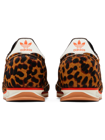 Adidas Women's Leopard Print SL 72 Sneakers, JI0189 (Damaged Box)