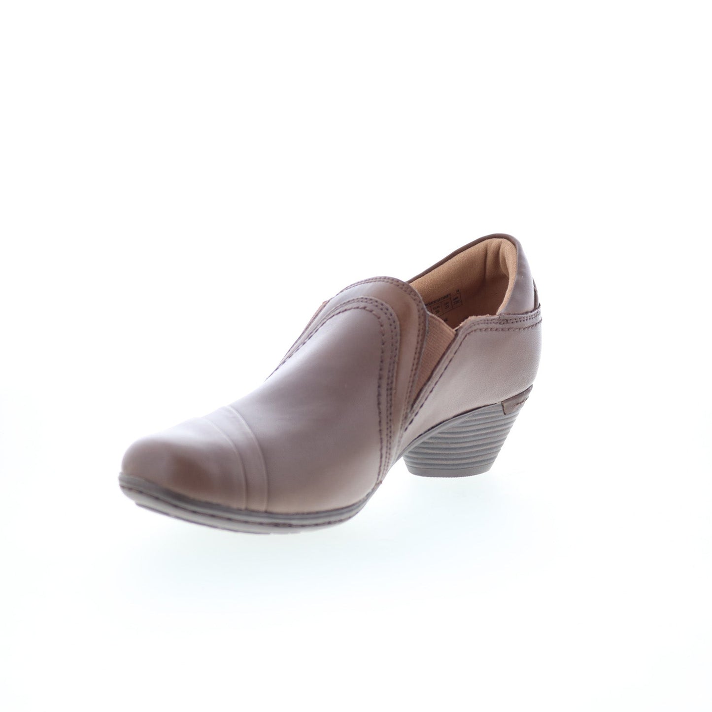 Cobb Hill Laurel Slip-On CI9528 Womens Brown Narrow Ankle & Booties Boots