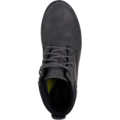 Men's Relaxed Fit Skechers 205235 Garlan Deno Waterproof Boots