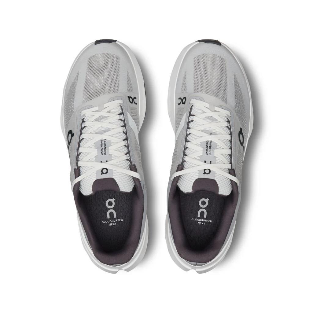 Men's Wide Fit On Cloudsurfer Next Wide Training Shoes - Glacier/White