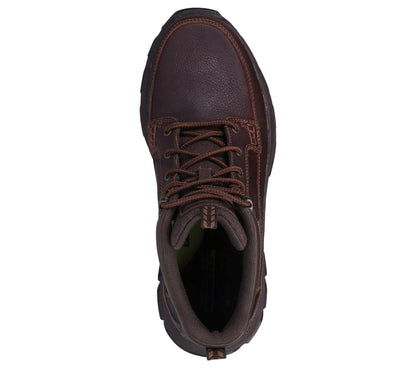 Men's Wide Fit Skechers 204454 Respected Boswell Waterproof Boots