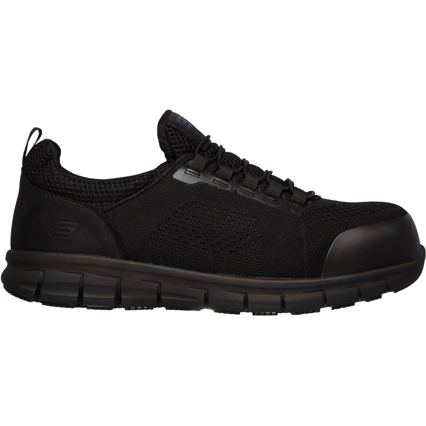 Men's Wide Fit Skechers 200013EC Synergy Omat Safety Trainers