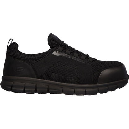 Men's Wide Fit Skechers 200013EC Synergy Omat Safety Trainers