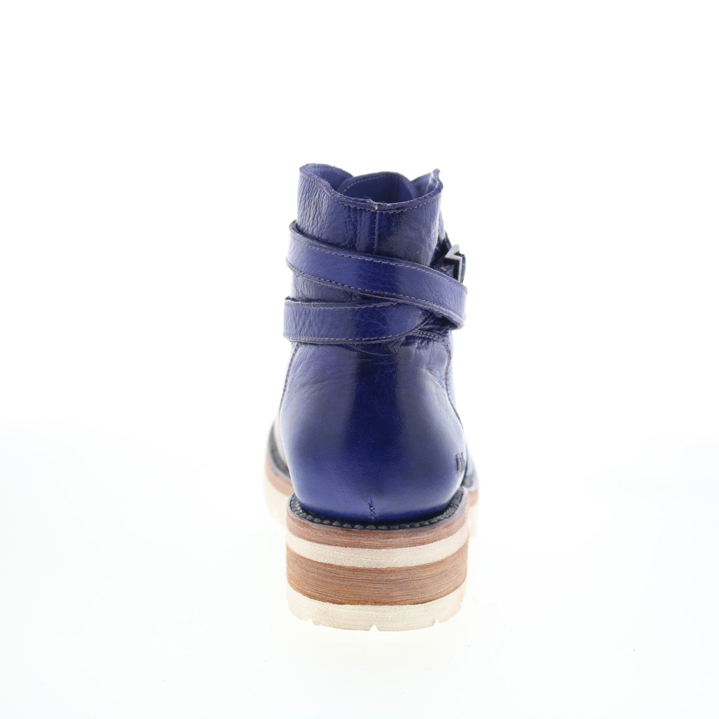 Bed Stu Dessa F393096 Womens Blue Leather Zipper Casual Dress Boots