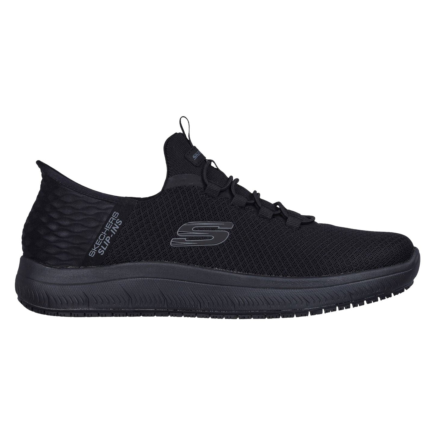Men's Wide Fit Skechers 200205 Summits Slip-ins Colsin Work Trainers