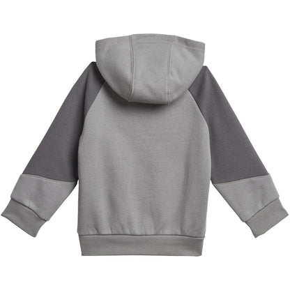 Adidas Toddlers/Little Kids' Full-Zip Hoodie Set Grey