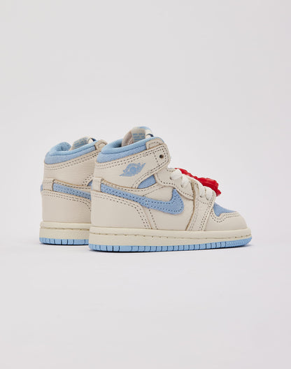 Jordan Air Jordan 1 Retro High OG 'Psychic Blue and Pale Ivory’ Toddler