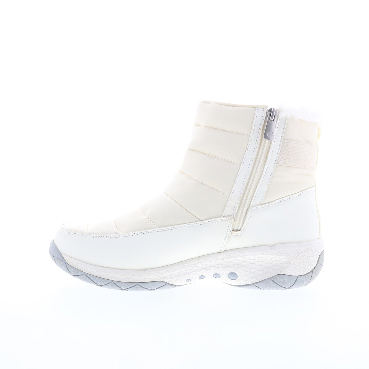 Easy Spirit Jorneon 2 SEJORNEON2 Womens White Canvas Casual Dress Boots