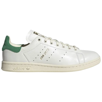 Adidas Men's Cream Stan Smith Lux 'White Green' Sneakers, IF8844 (No Box)